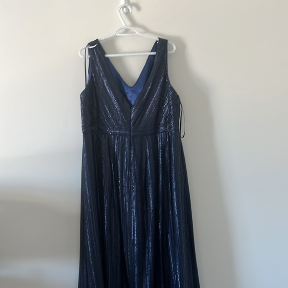 Navy Sequins Special Occasion Gown - Picture 4 of 5